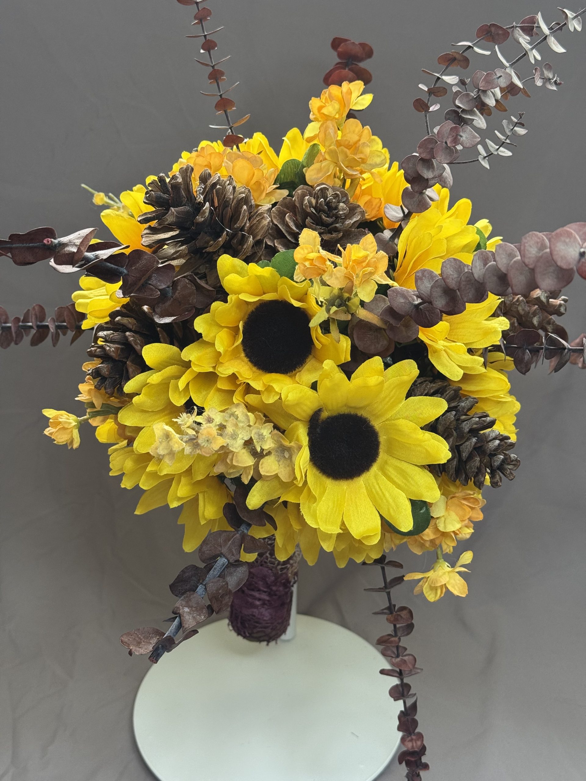 6 Piece Sunflowers Bridal Package - Image 2