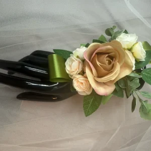 Wrist Corsage and Boutonnière Set