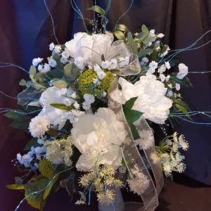 Wedding Pillar Arrangement