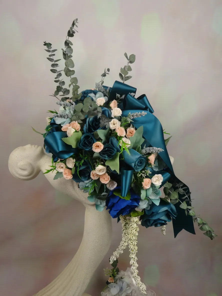 Teal & Blush Bridal Wedding Package 4 Piece - Image 2