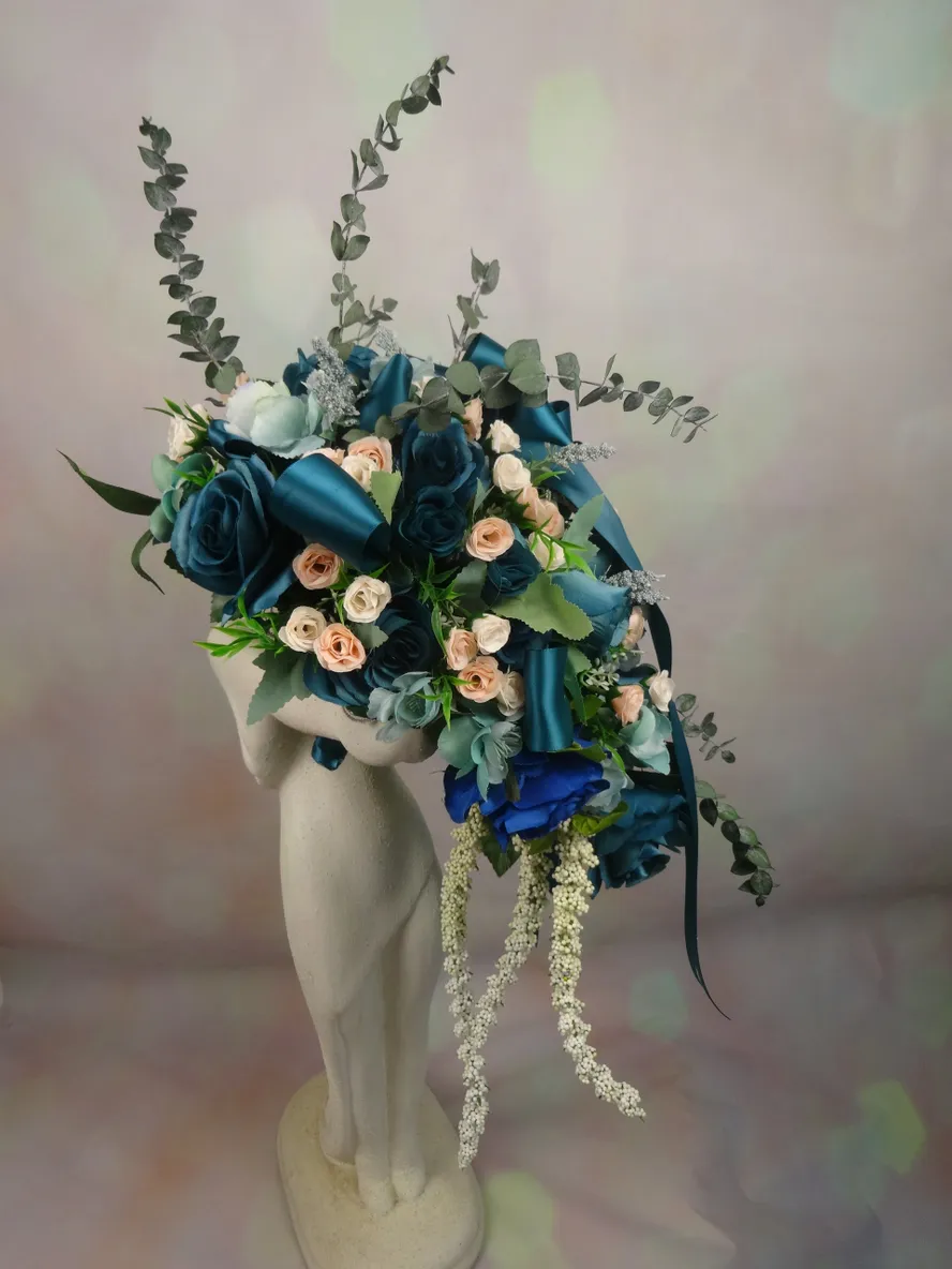Teal & Blush Bridal Wedding Package 4 Piece - Image 3