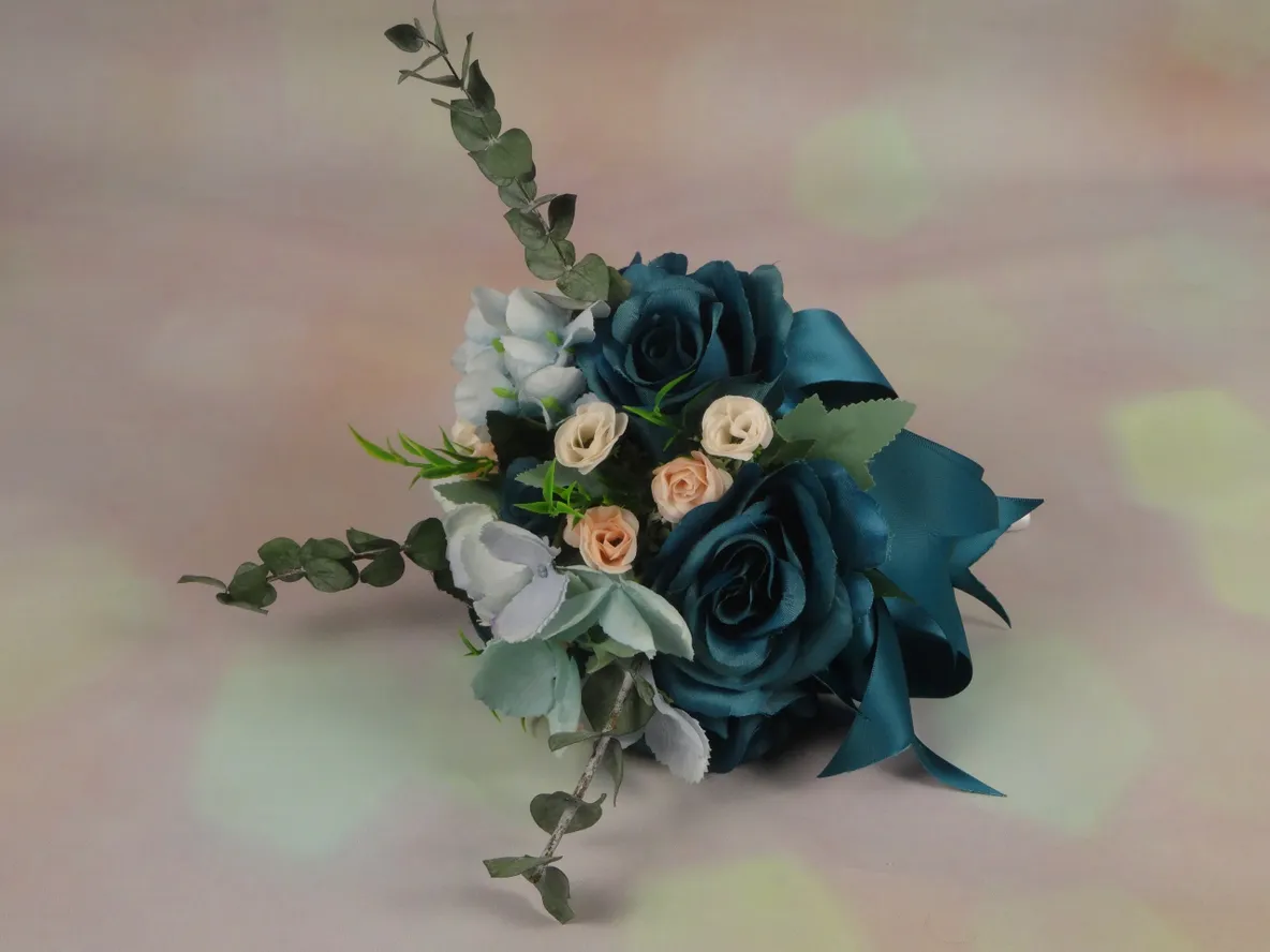 Teal & Blush Bridal Wedding Package 4 Piece - Image 7