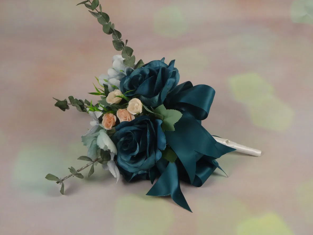 Teal & Blush Bridal Wedding Package 4 Piece - Image 8