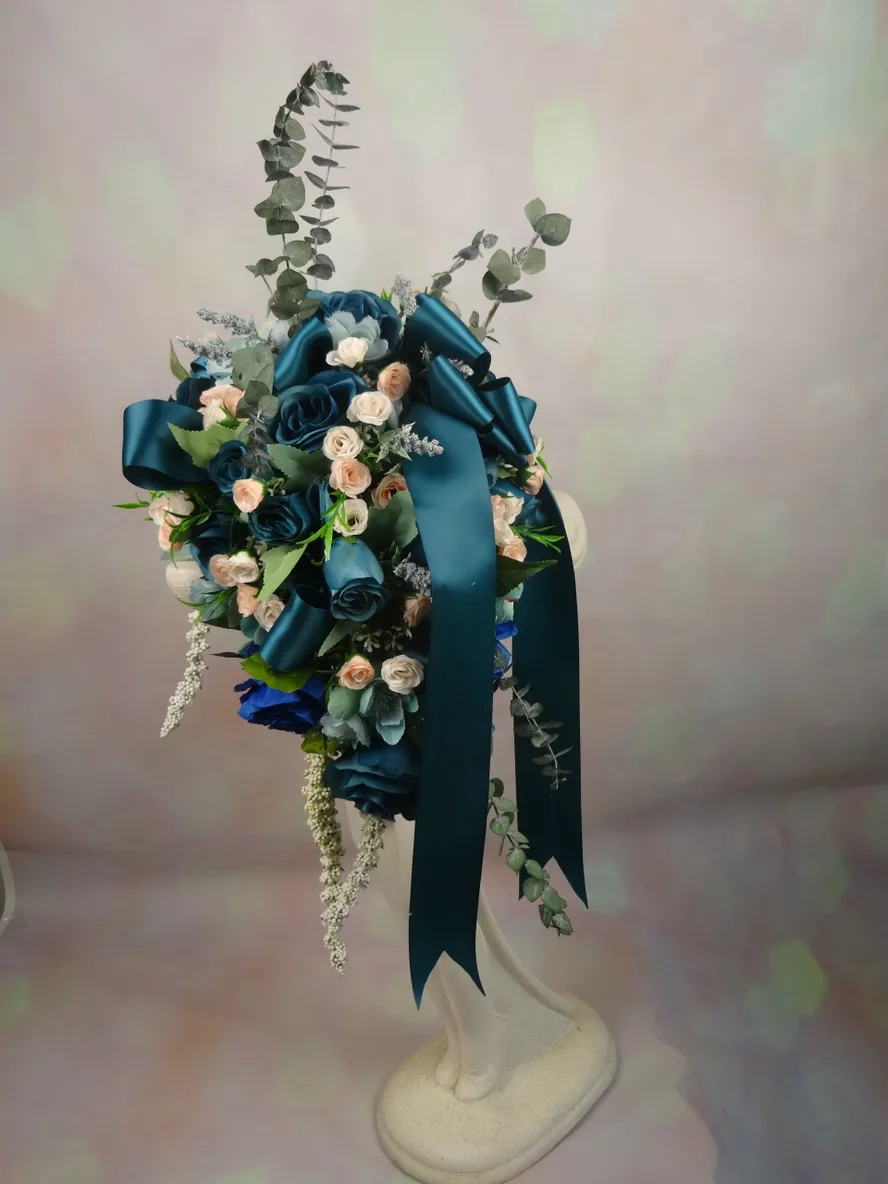 Teal & Blush Bridal Wedding Package 4 Piece - Image 10